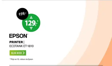 Aanbieding: Ecotank et-1810