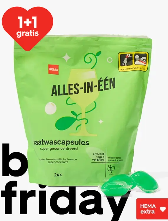 Aanbieding: Vaatwascapsules ALLES-IN-ÉÉN