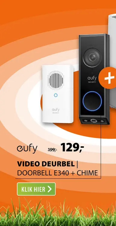 Aanbieding: Eufy Video Doorbell E340 + Chime