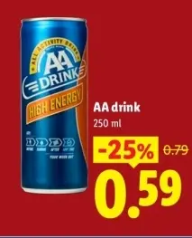 Aanbieding: AA drink