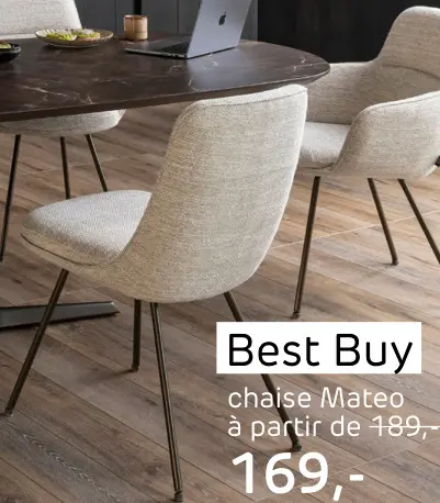 Offre: Chaise Mateo