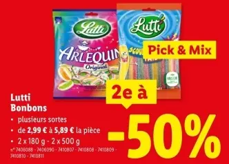 Offre: Bonbons