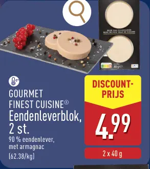 Promotie: Eendenleverblok, 2 st.