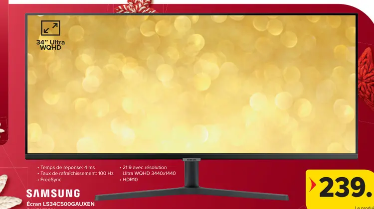 Offre: Écran LS34C500GAUXEN
