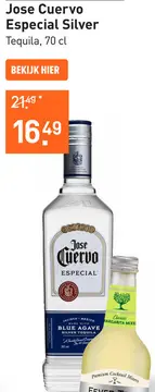 Aanbieding: Jose Cuervo Especial Silver
