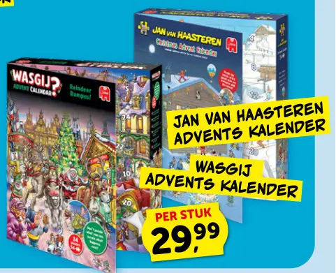 Aanbieding: Jan van Haasteren Advents Kalender / Wasgij Advents Kalender