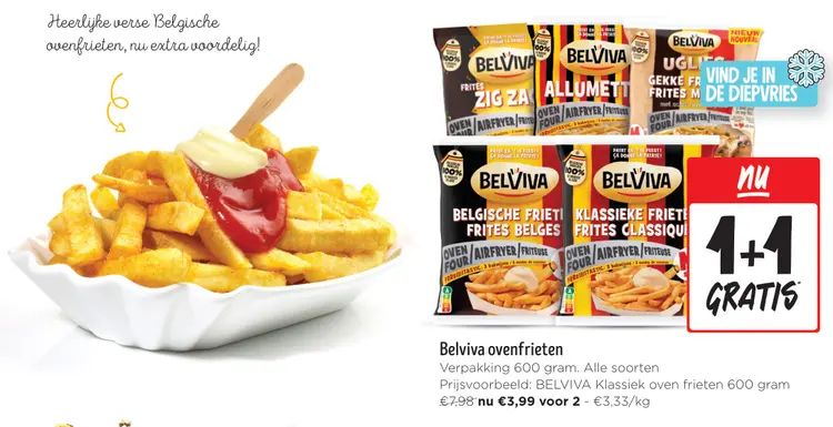 Aanbieding: Belviva ovenfrieten