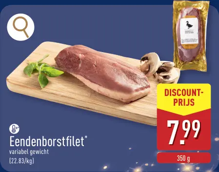 Promotie: Eendenborstfilet