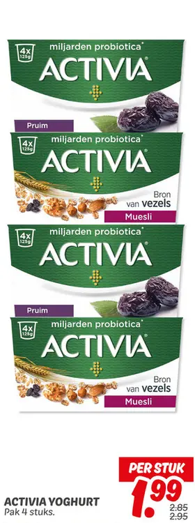 Activia yoghurt