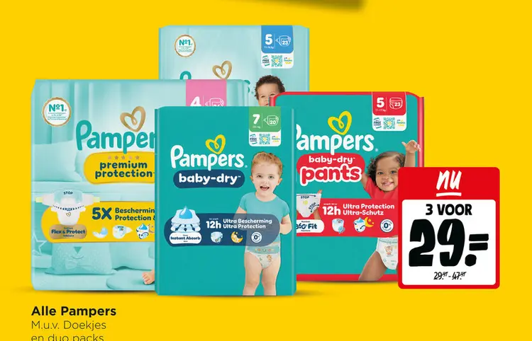 Aanbieding: Pampers