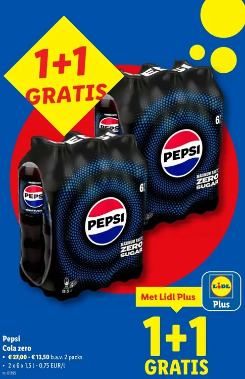 Promotie: Pepsi Cola zero
