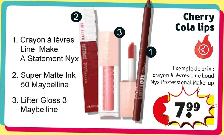 Offre: Cherry Cola lips