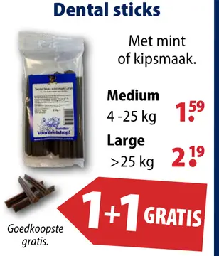 Aanbieding: Dental sticks