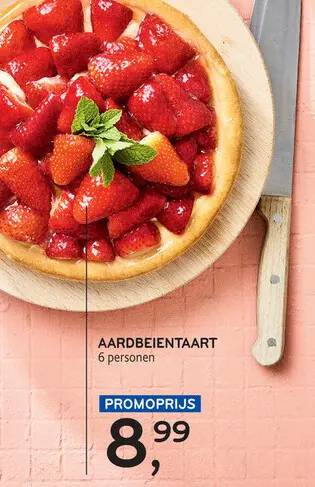 Promotie: Aardbeientaart