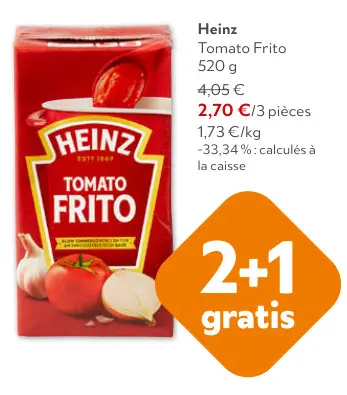 Offre: Tomato Frito