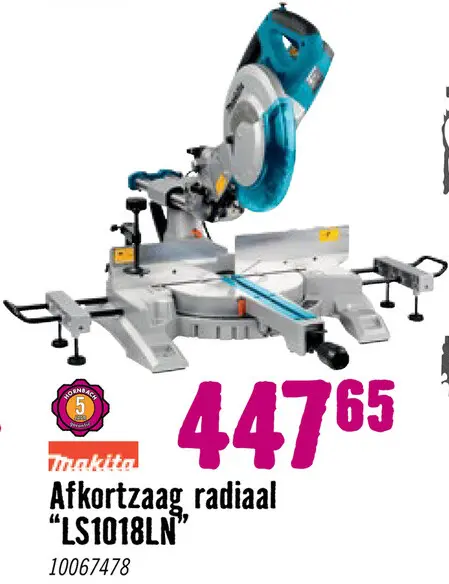 Aanbieding: Afkortzaag LS1018LN