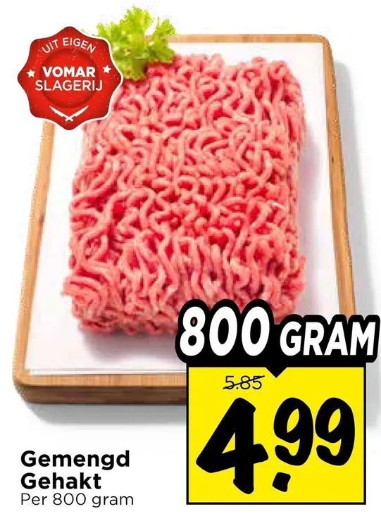 Aanbieding: Gemengd Gehakt