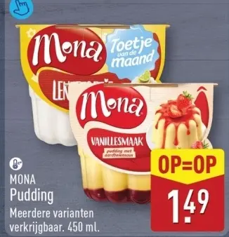 Aanbieding: Pudding