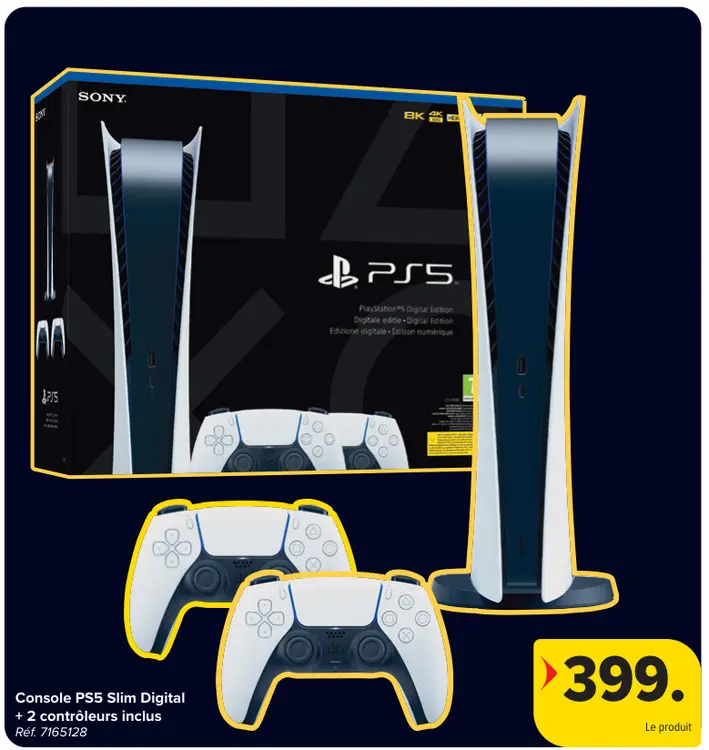 Offre: Console PS5 Slim Digital
