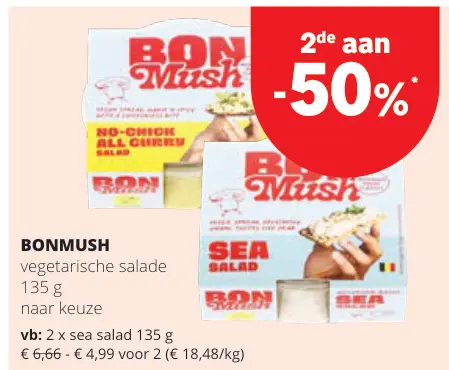 Promotie: Vegetarische salade