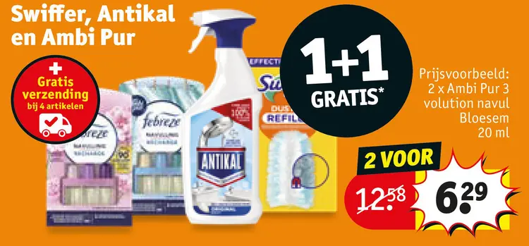 Promotie: Swiffer, Antikal en Ambi Pur