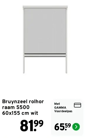Aanbieding: Rolhor raam S500