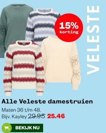 Aanbieding: Veleste damestruien