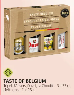 Promotie: Taste of belgium