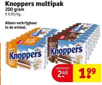 Aanbieding: Knoppers multipak