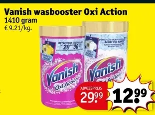 Aanbieding: Vanish wasbooster Oxi Action
