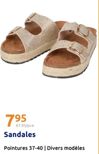 Offre: Sandales