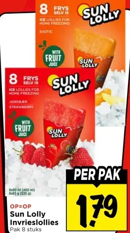 Sun Lolly Invrieslollies
