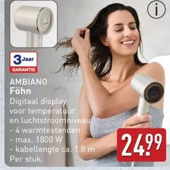 Aanbieding: Föhn