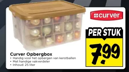 Aanbieding: Curver Opbergbox