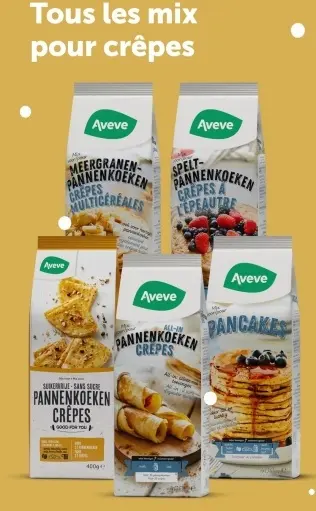 Offre: Tous les mix pour crêpes