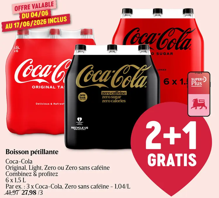 Offre: Boisson pétillante