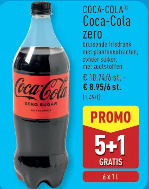 Promotie: Coca-Cola zero