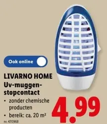 Promotie: Uv-muggenstopcontact