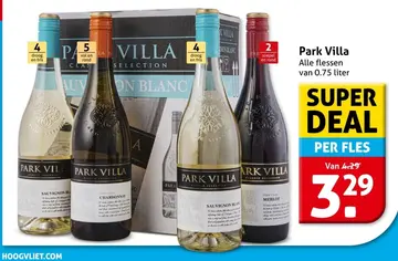 Aanbieding: Park Villa Alle flessen
