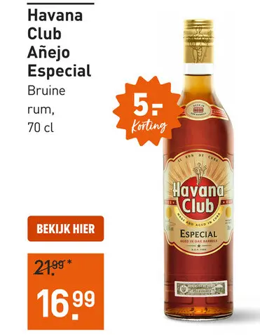 Aanbieding: Añejo Especial