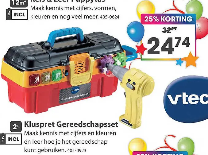 Aanbieding: Kluspret Gereedschapsset