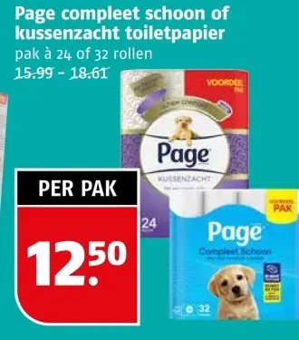 Aanbieding: toiletpapier