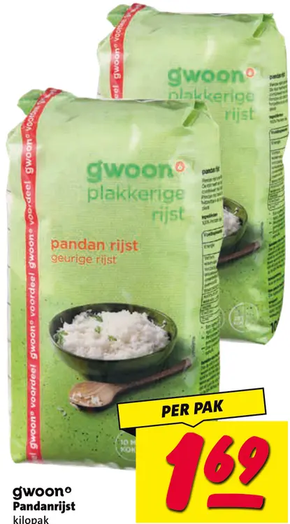 Aanbieding: Pandanrijst