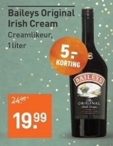 Aanbieding: Baileys Original Irish Cream