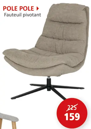 Offre: POLE POLE Fauteuil pivotant