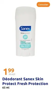 Offre: Déodorant Sanex Skin Protect Fresh Protection