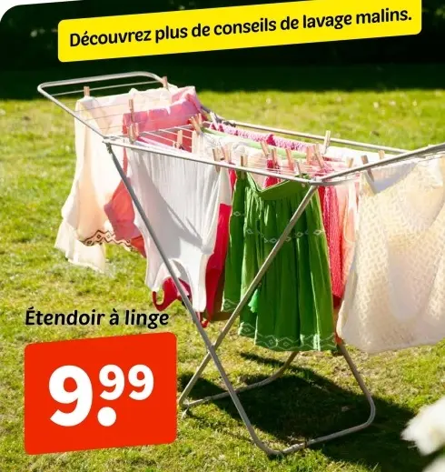 Offre: Étendoir à linge