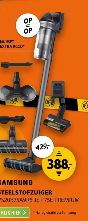 Aanbieding: Samsung VS20B75A9R5 Jet 75E Premium