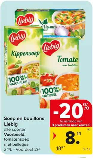 Promotie: Soep en bouillons