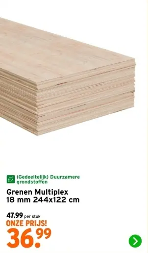 Aanbieding: Grenen Multiplex